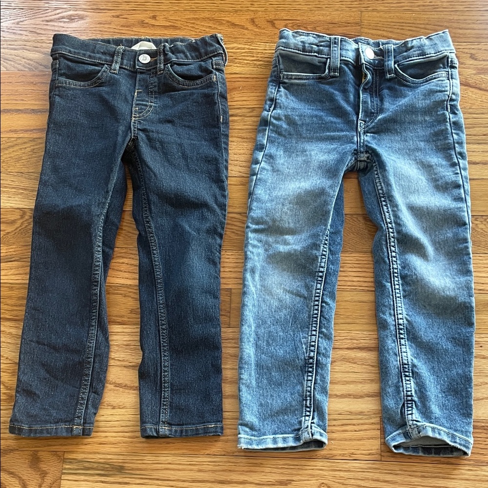 H&M Kids Jeans Set - Dark Blue and Light Blue